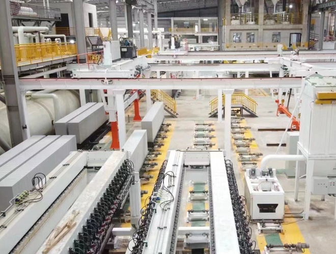 新疆成套加氣塊生產(chǎn)線案例